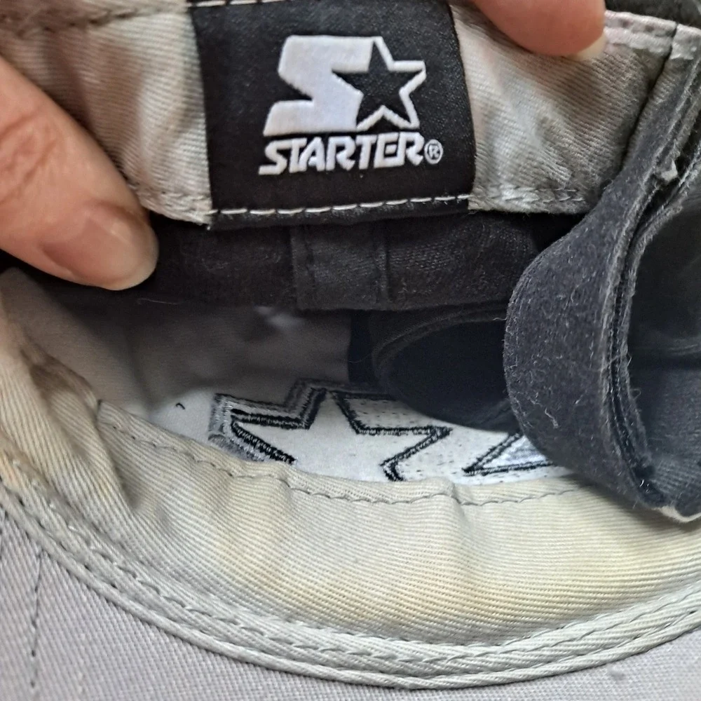 Starter Black Baseball Cap One Size‎ Cotton Casual Dad Hat